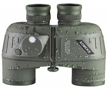 Aomekie Marine Military Binoculars for Adults 10x50
