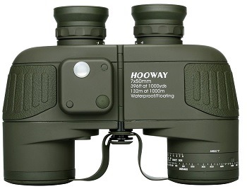 Hooway 7x50 Waterproof Floating Marine Binocular