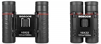 SGODDE Mini Compact Binoculars, 10x22 review
