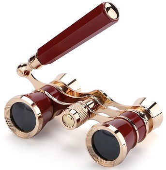 AiScrofa Opera Glasses Binoculars 3X25 Theater Glasses