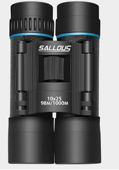 Sallous 10X25 Small Compact Binoculars
